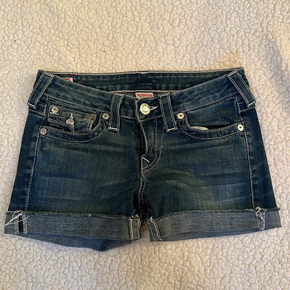 True religion jeans shorts